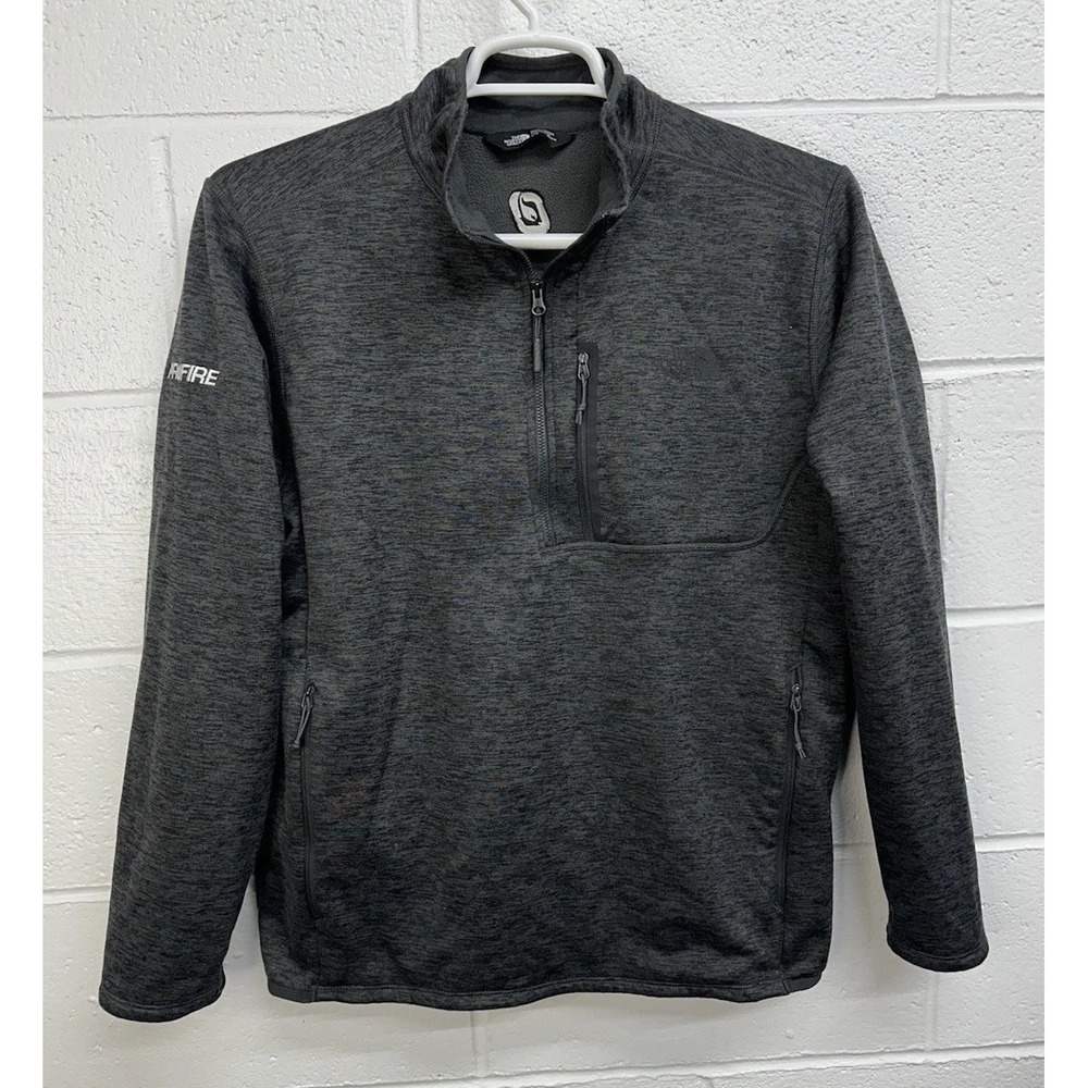 The North Face Men's Skyline 1/2-Zip Fleece Gray / Men's‎ Large / *LOGO